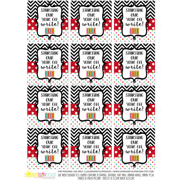 Teacher Appreciation Printable Tag Write Teacher Write Tag Marker