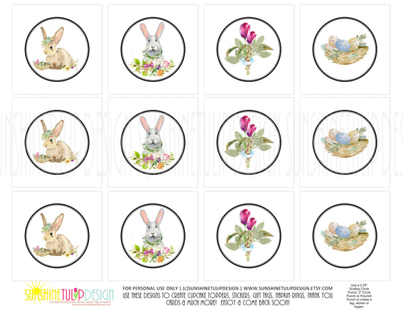 Printable Sweet 16 LUAU Birthday Cupcake Toppers, Luau Party Gift Tags -  Sunshinetulipdesign